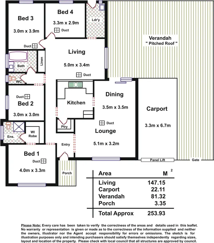 Floorplan of Homely house listing, 72 Balmoral Circuit, Blakeview SA 5114