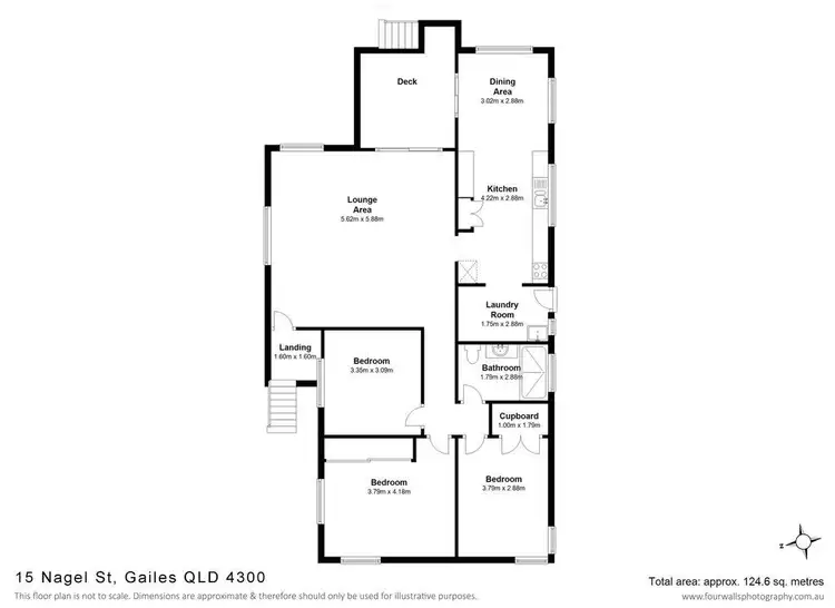 Floorplan of Homely house listing, 15 Nagel Street, Gailes QLD 4300