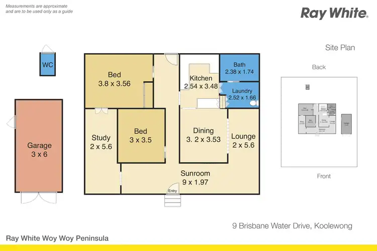 Floorplan of Homely house listing, 9 Brisbane Water Drive, Koolewong NSW 2256