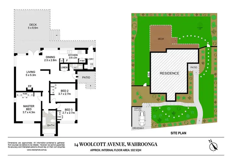 Floorplan of Homely house listing, 14 Woolcott Avenue, Wahroonga NSW 2076