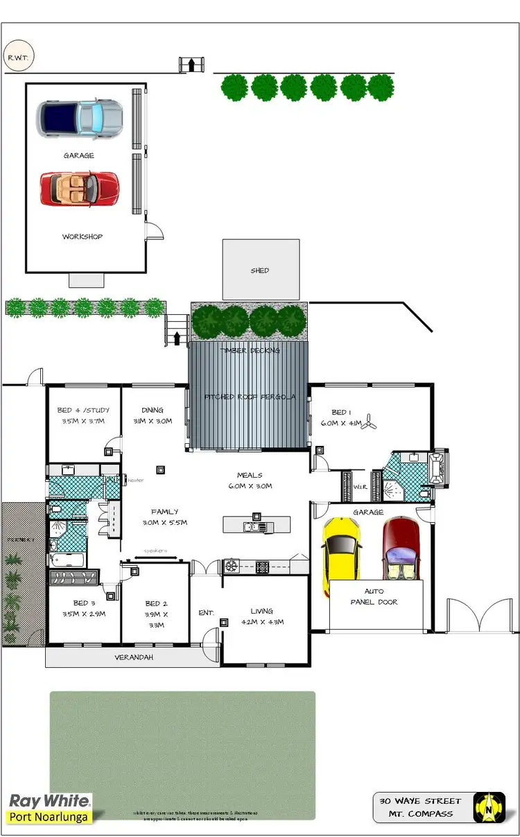 Floorplan of Homely house listing, 30 Waye Street, Mount Compass SA 5210