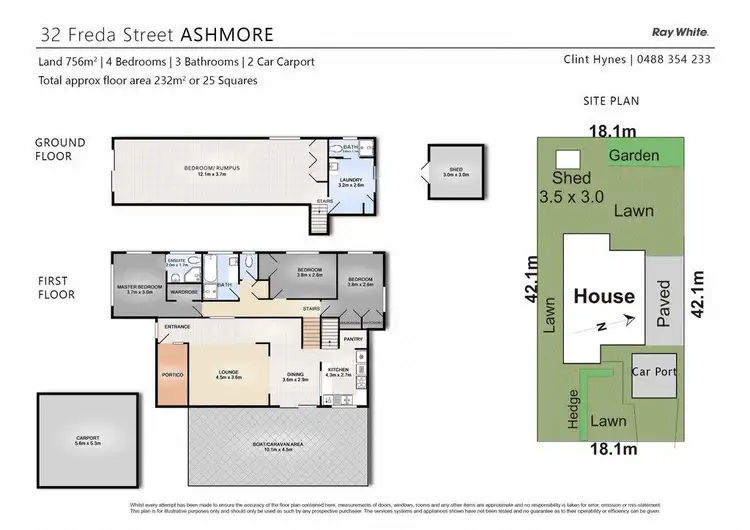 Floorplan of Homely house listing, 32 Freda Street, Ashmore QLD 4214