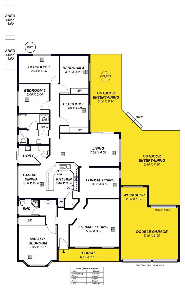 Floorplan of Homely house listing, 13 Glenthorn Crescent, O'halloran Hill SA 5158