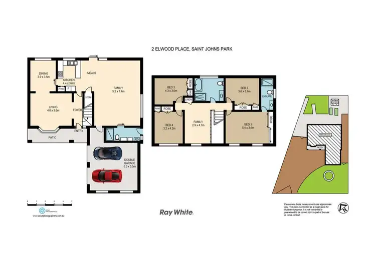 Floorplan of Homely house listing, 2 Elwood Place, St Johns Park NSW 2176