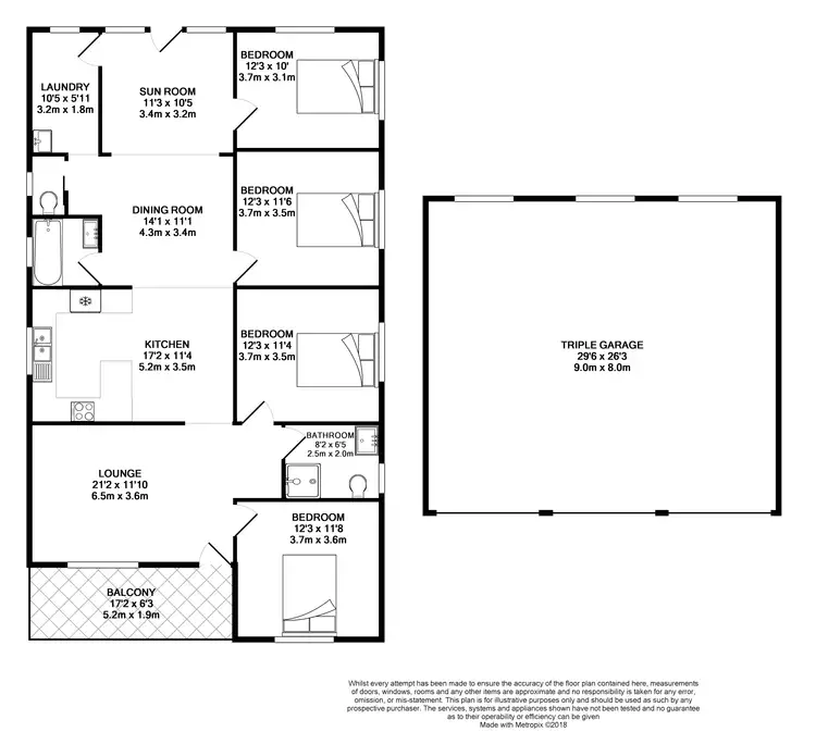 Floorplan of Homely house listing, 11 Hampden Road, South Wentworthville NSW 2145