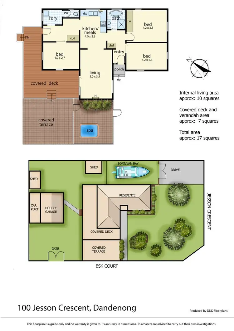 Floorplan of Homely house listing, 100 Jesson Crescent, Dandenong VIC 3175
