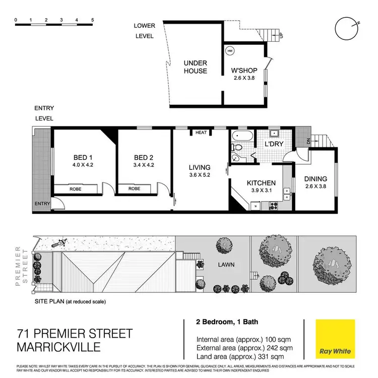Floorplan of Homely house listing, 71 Premier Street, Marrickville NSW 2204