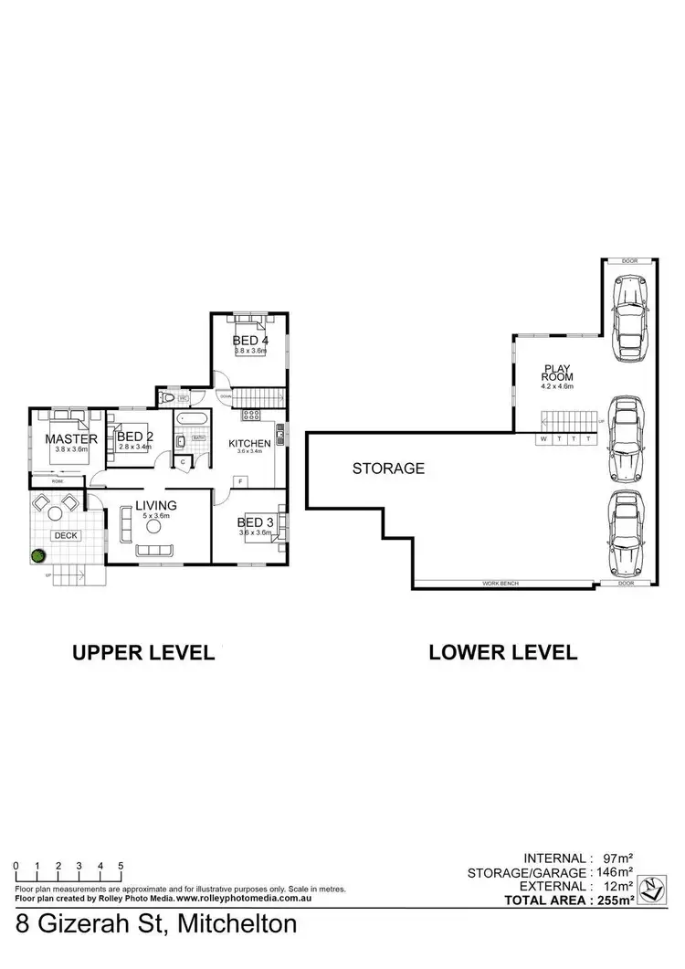 Floorplan of Homely house listing, 8 Gizerah Street, Mitchelton QLD 4053
