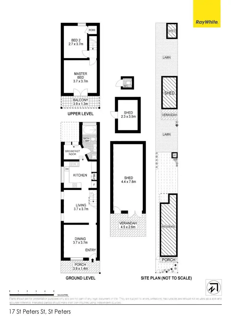 Floorplan of Homely house listing, 17 St Peters Street, St Peters NSW 2044
