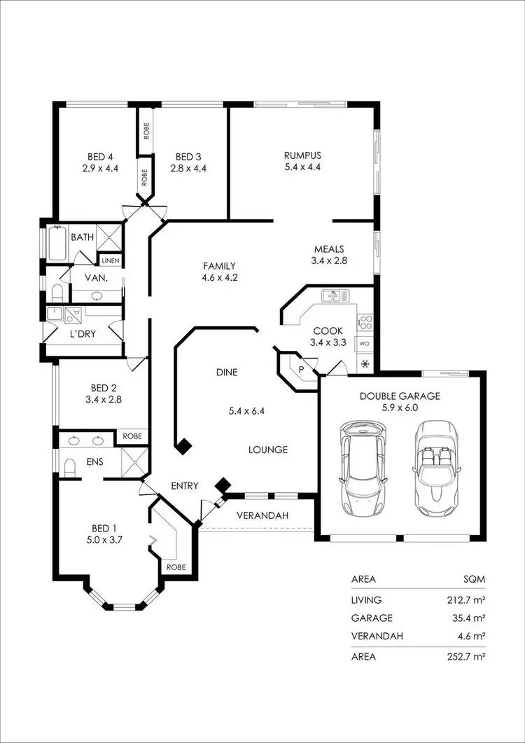 Floorplan of Homely house listing, 65 Osborn Terrace, Plympton SA 5038