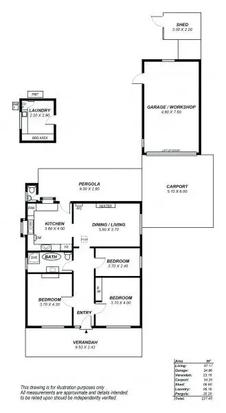 Floorplan of Homely house listing, 16 Malurus Avenue, Lockleys SA 5032