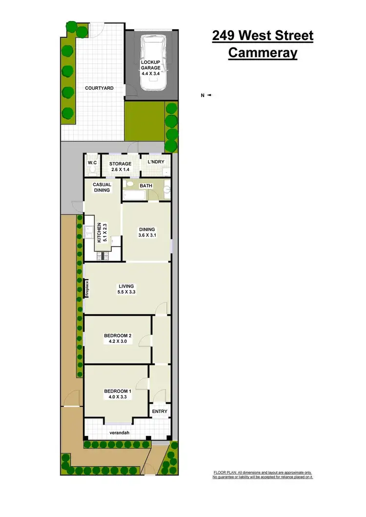 Floorplan of Homely house listing, 249 West Street, Cammeray NSW 2062