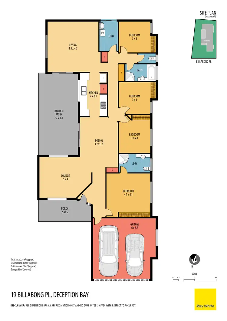 Floorplan of Homely house listing, 19 Billabong Place, Deception Bay QLD 4508