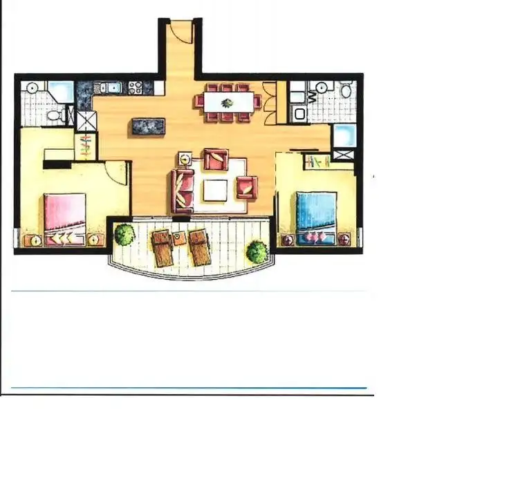 Floorplan of Homely apartment listing, 605/120 Mary Street, Brisbane QLD 4000