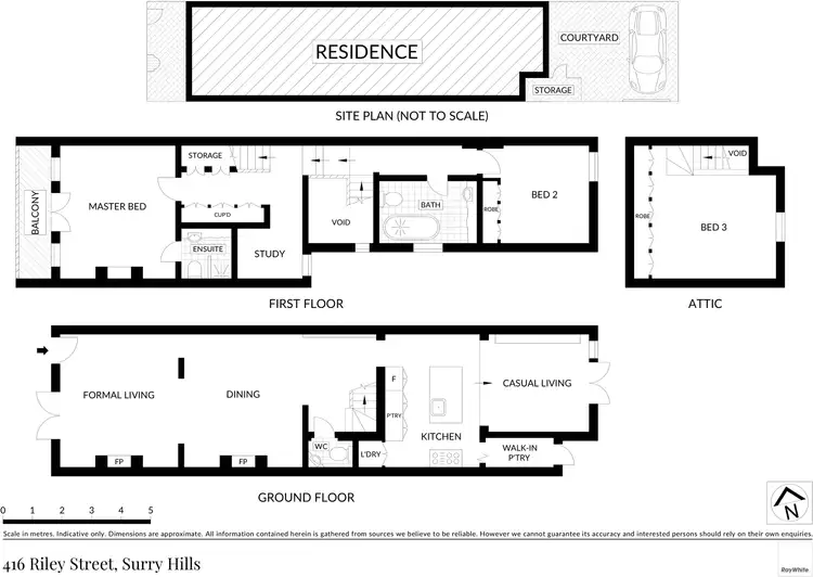 Floorplan of Homely house listing, 416 Riley Street, Surry Hills NSW 2010