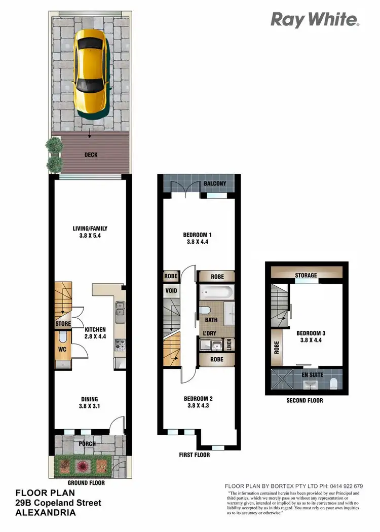Floorplan of Homely house listing, 29B Copeland Street, Alexandria NSW 2015