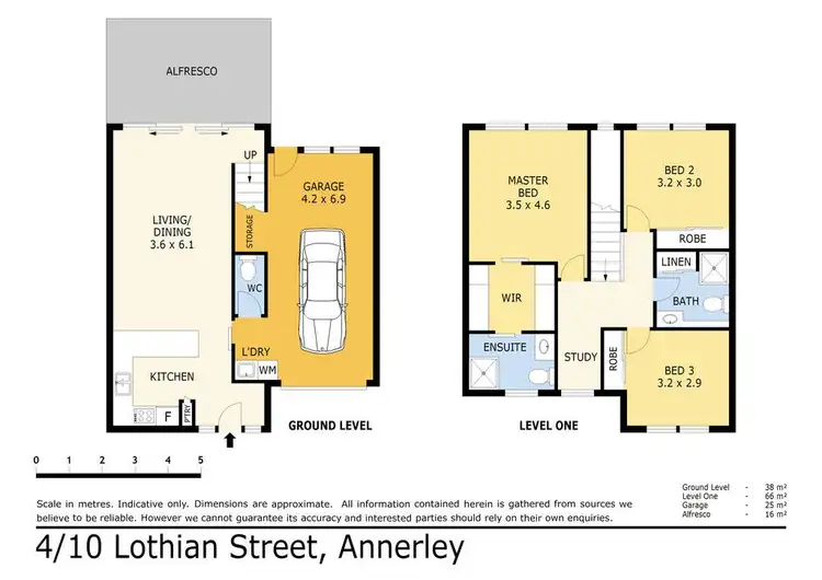 Floorplan of Homely townhouse listing, 4/10 Lothian Street, Annerley QLD 4103