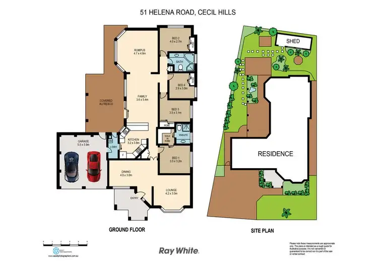 Floorplan of Homely house listing, 51 Helena Road, Cecil Hills NSW 2171