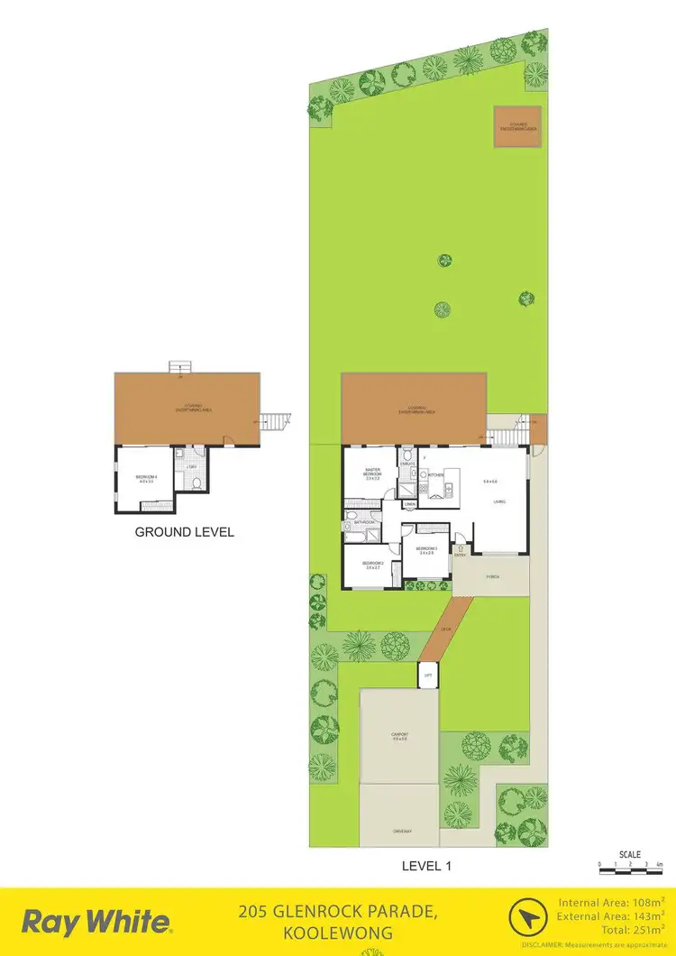 Floorplan of Homely house listing, 205 Glenrock Parade, Koolewong NSW 2256