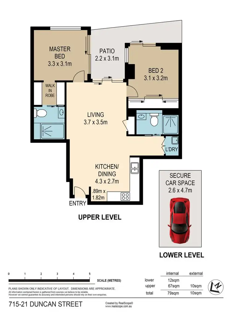 Floorplan of Homely apartment listing, 715/21 Duncan Street, West End QLD 4101