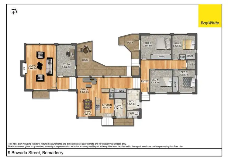 Floorplan of Homely house listing, 9 Bowada Street, Bomaderry NSW 2541