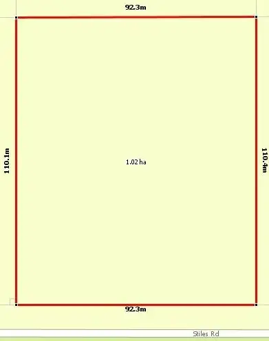 Floorplan of Homely land listing, 77 Lot 293 Stiles Road, Kalbarri WA 6536