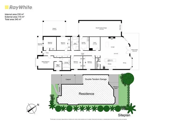 Floorplan of Homely house listing, 15 Davey Avenue, Oakleigh VIC 3166