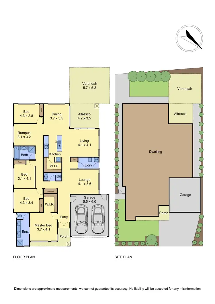 Floorplan of Homely house listing, 21 Fortress Road, Doreen VIC 3754
