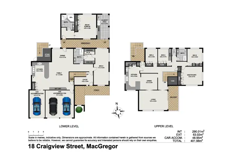 Floorplan of Homely house listing, 18 Craigview Street, Macgregor QLD 4109
