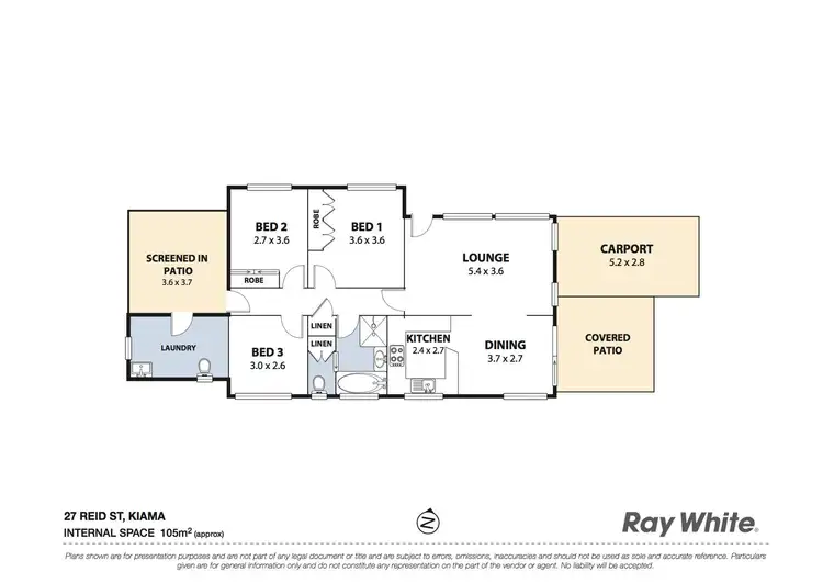 Floorplan of Homely house listing, 27 Reid Street, Kiama NSW 2533