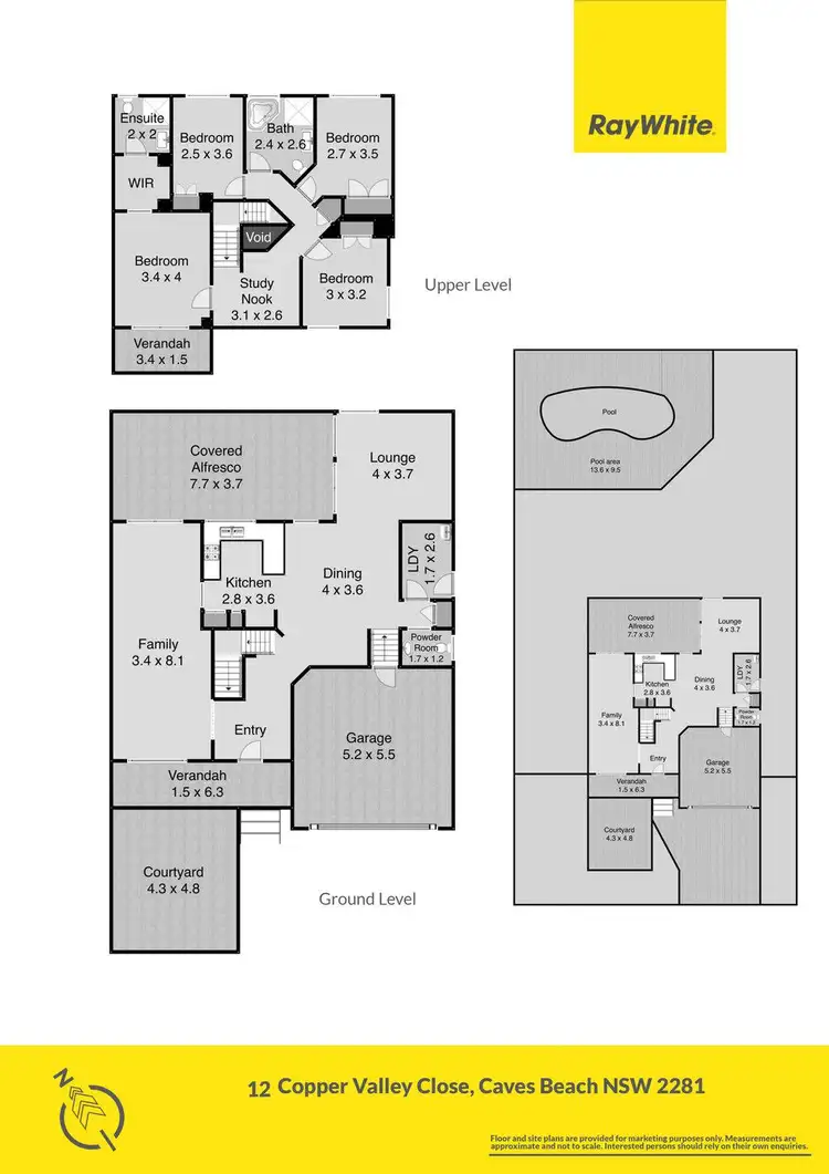 Floorplan of Homely house listing, 12 Copper Valley Close, Caves Beach NSW 2281