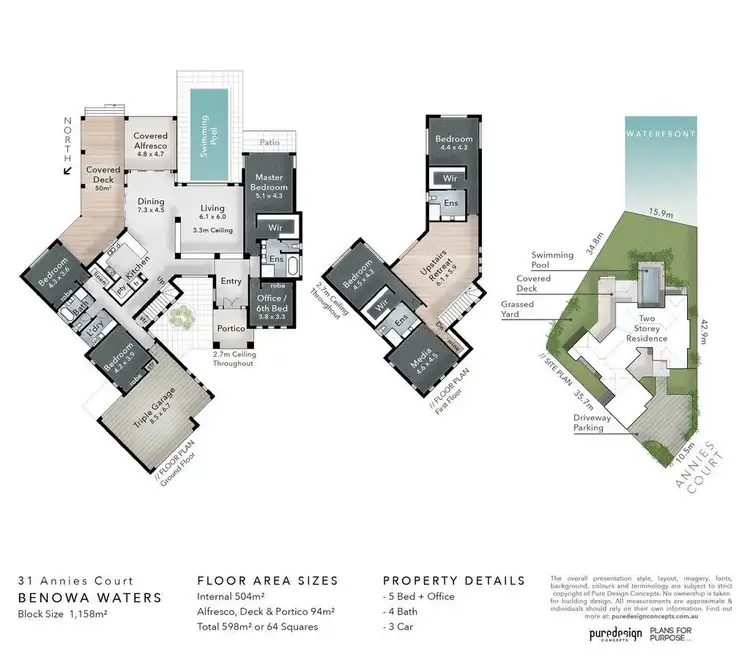 Floorplan of Homely house listing, 31 Annies Court, Benowa Waters QLD 4217