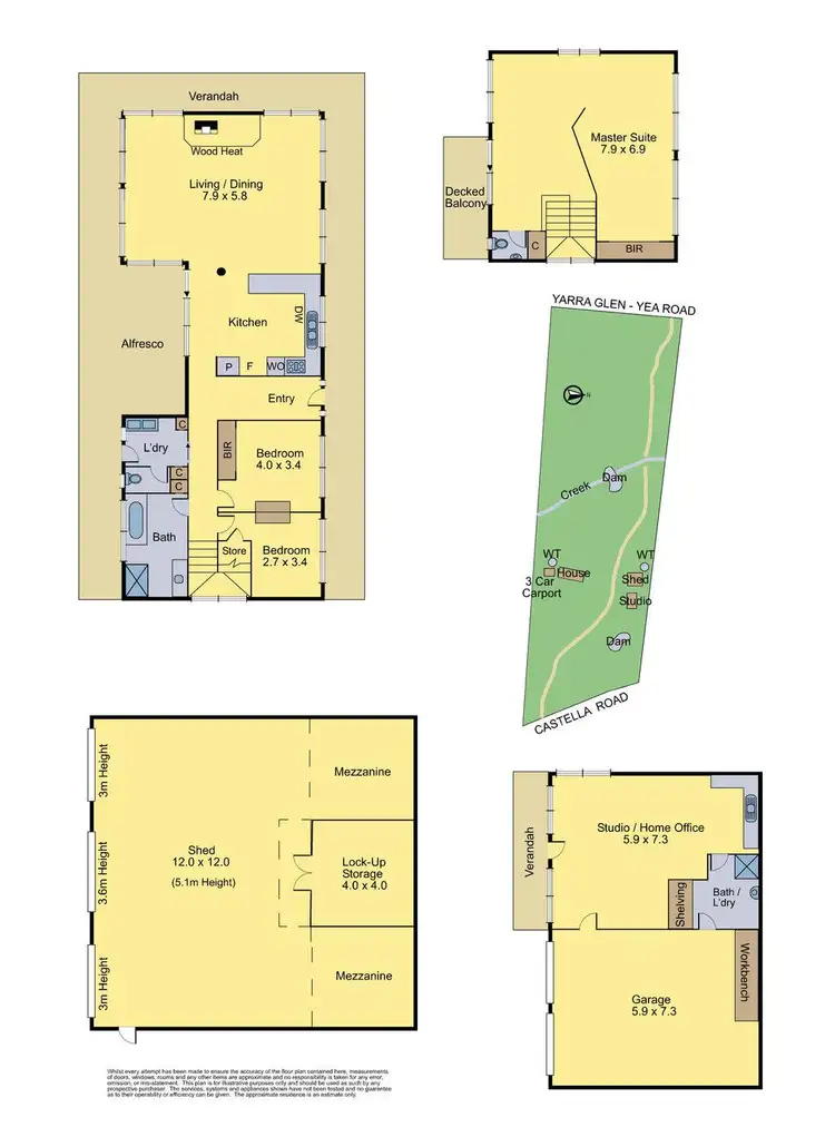 Floorplan of Homely house listing, 139 Castella Road, Castella VIC 3777