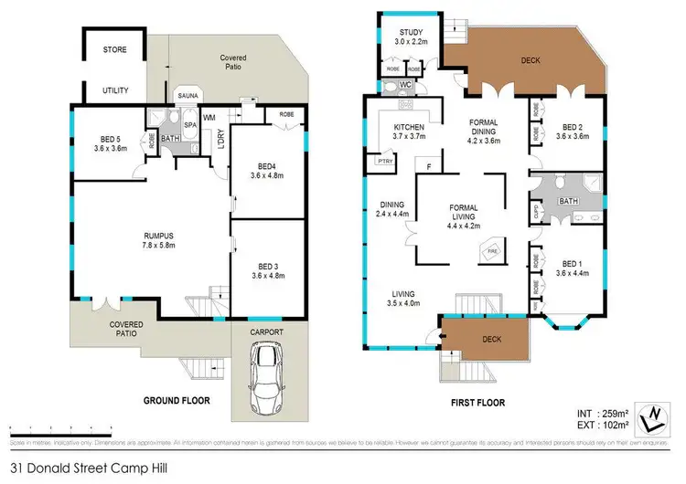 Floorplan of Homely house listing, 31 Donald Street, Camp Hill QLD 4152