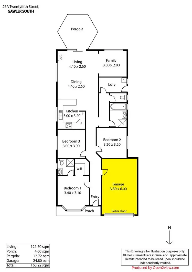Floorplan of Homely house listing, 26A Twenty Fifth Street, Gawler South SA 5118