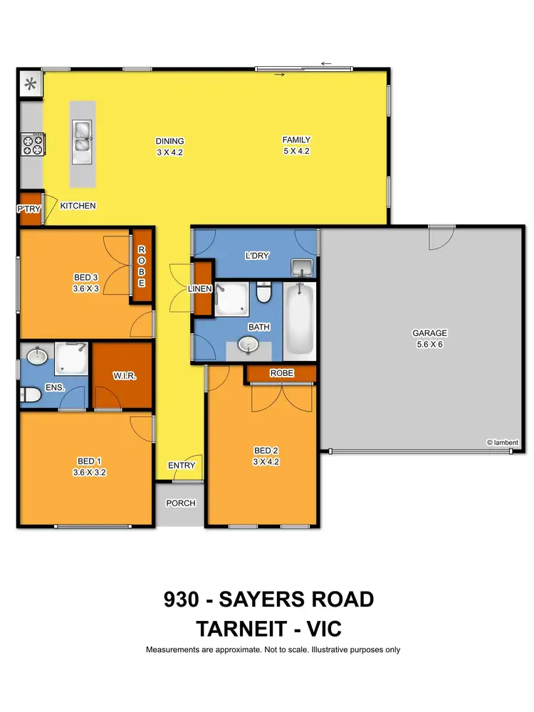 Floorplan of Homely house listing, 930 Sayers Road, Tarneit VIC 3029