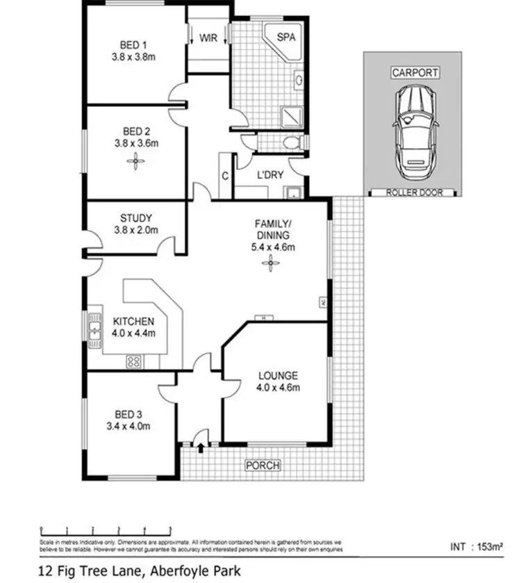 Floorplan of Homely house listing, 12 Fig Tree Lane, Aberfoyle Park SA 5159