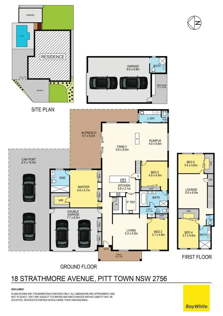 Floorplan of Homely house listing, 18 Strathmore Avenue, Pitt Town NSW 2756