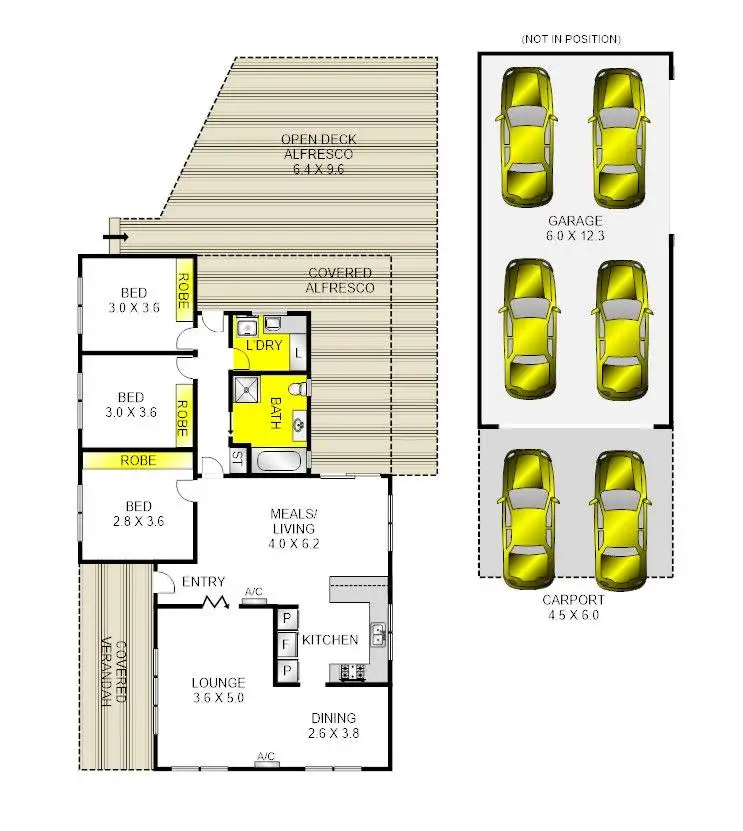 Floorplan of Homely house listing, 20 Cromwell Drive, Lara VIC 3212
