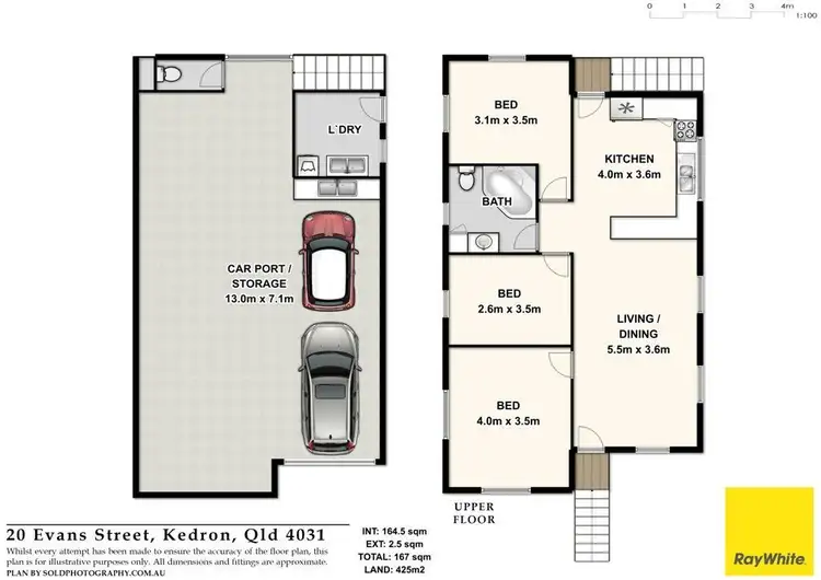 Floorplan of Homely house listing, 20 Evans Street, Kedron QLD 4031