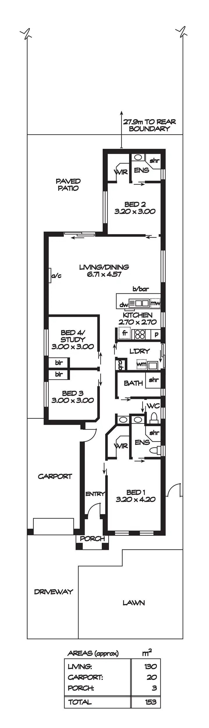 Floorplan of Homely house listing, 94 Edward Street, Ottoway SA 5013