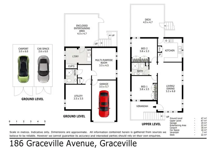 Floorplan of Homely house listing, 186 Graceville Avenue, Graceville QLD 4075