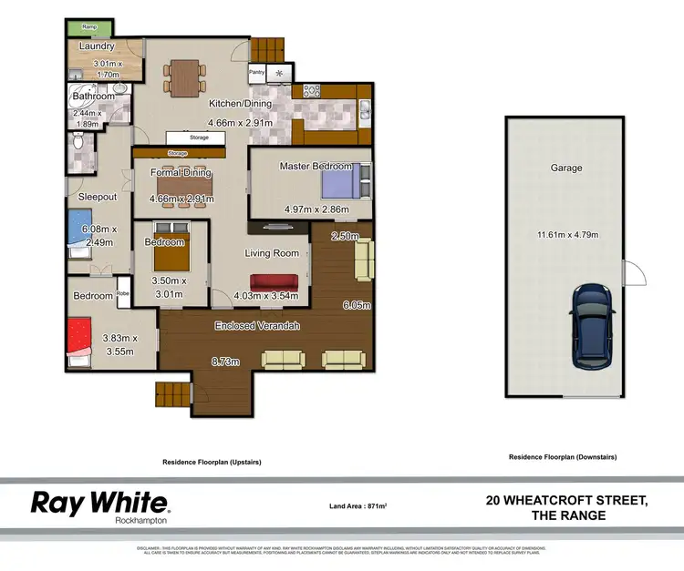 Floorplan of Homely house listing, 20 Wheatcroft Street, The Range QLD 4700