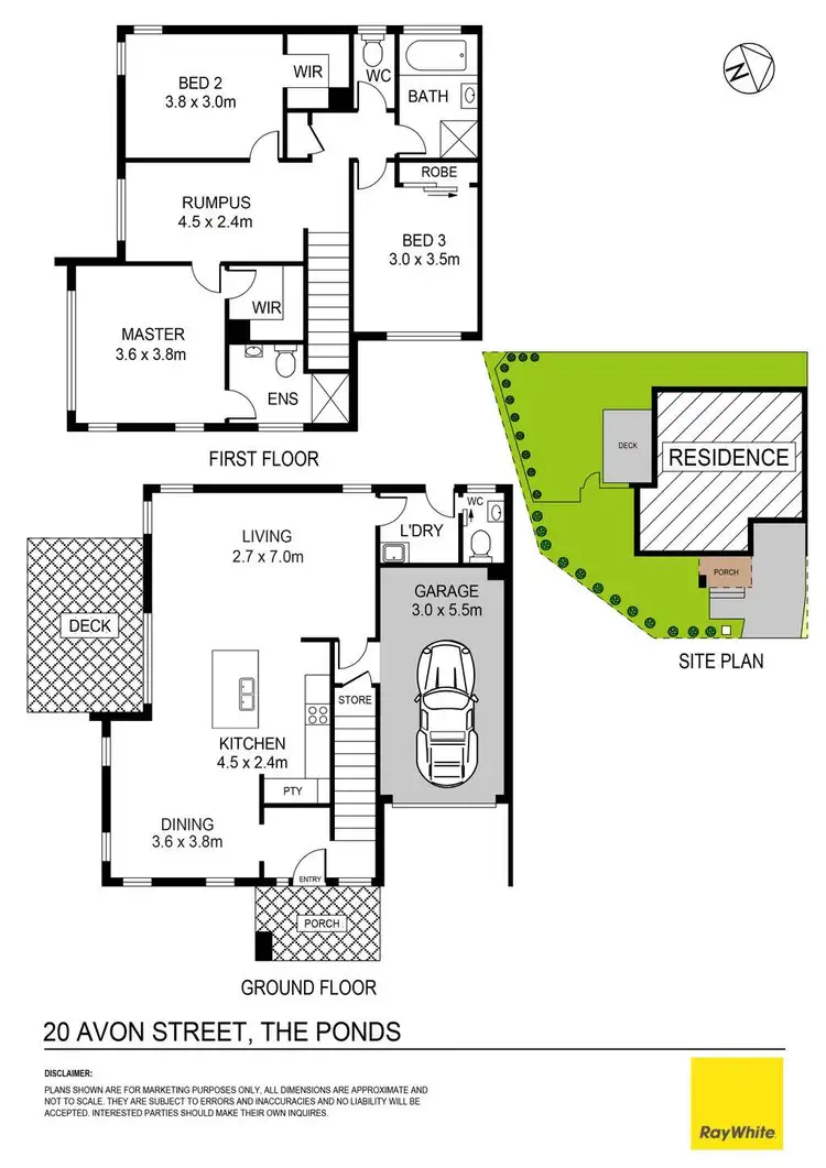 Floorplan of Homely house listing, 20 Avon Street, The Ponds NSW 2769
