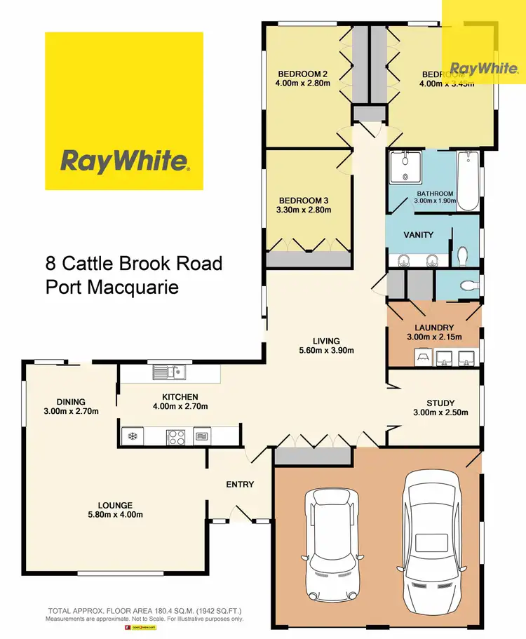 Floorplan of Homely house listing, 8 Cattlebrook Road, Port Macquarie NSW 2444