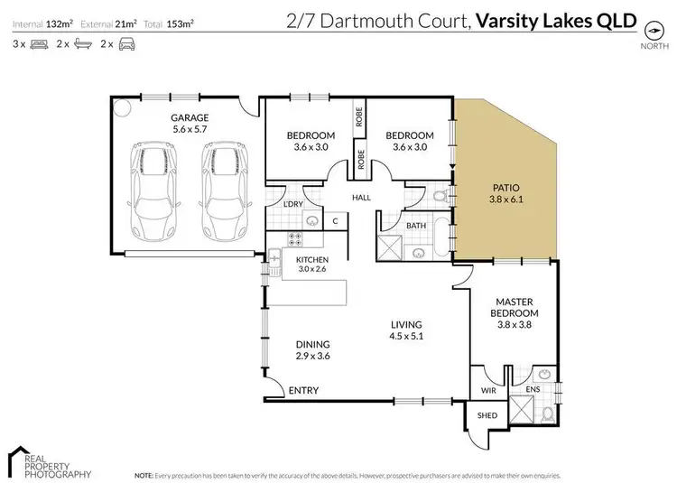 Floorplan of Homely other listing, 2/7 Dartmouth Court, Varsity Lakes QLD 4227