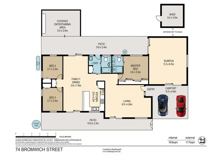 Floorplan of Homely house listing, 74 Bromwich Street, The Gap QLD 4061
