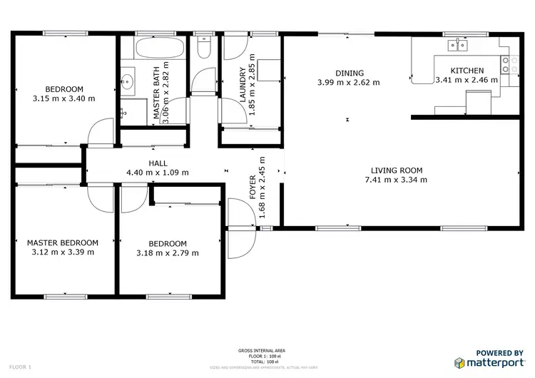 Floorplan of Homely townhouse listing, 2/31A Pritchard Street, Swan Hill VIC 3585