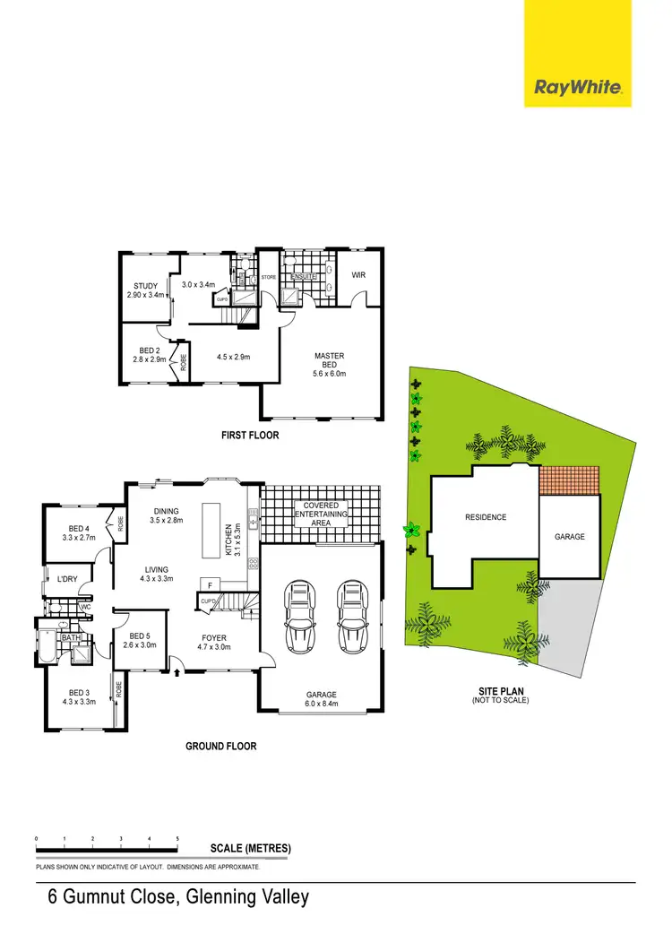 Floorplan of Homely house listing, 6 Gumnut Close, Glenning Valley NSW 2261