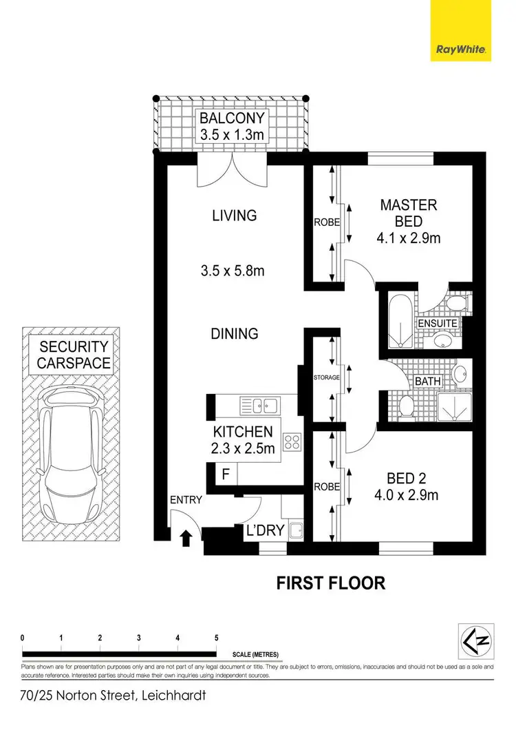 Floorplan of Homely apartment listing, 70/23-25 Norton Street, Leichhardt NSW 2040